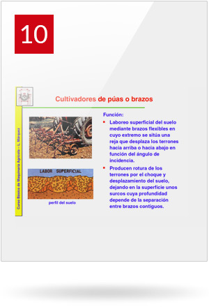 Cultivadores de Púas o Brazos