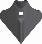 Rejas con nervio de BellotaAgrisolutions 15046-7 Rejas con nervio 15046-7 CN Bellota Agrisolutions