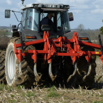 Agricultural tools for doing light soil work before using cereal seed drills
